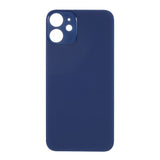 Livraison gratuite Vitres arrières Vitre arrière iPhone 12 Bleu (Big Hole)
