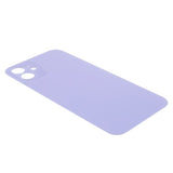 Livraison gratuite Vitres arrières Vitre arrière iPhone 12 Mauve (Big Hole)