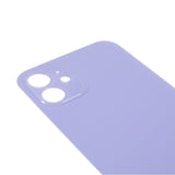 Livraison gratuite Vitres arrières Vitre arrière iPhone 12 Mauve (Big Hole)