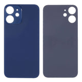 Livraison gratuite Vitres arrières Vitre arrière iPhone 12 Mini Bleu (Big Hole)