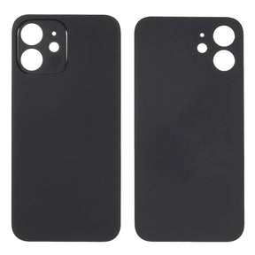 Livraison gratuite Vitres arrières Vitre arrière iPhone 12 Mini Noir (Big Hole)