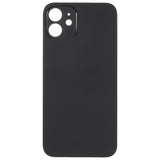 Livraison gratuite Vitres arrières Vitre arrière iPhone 12 Mini Noir (Big Hole)
