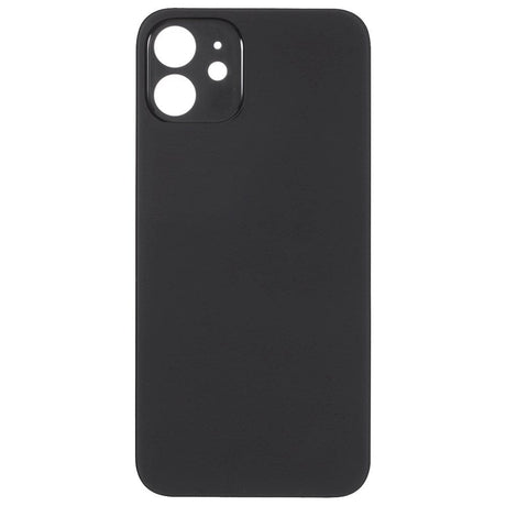 Livraison gratuite Vitres arrières Vitre arrière iPhone 12 Mini Noir (Big Hole)