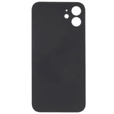 Livraison gratuite Vitres arrières Vitre arrière iPhone 12 Mini Noir (Big Hole)