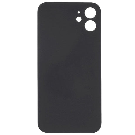 Livraison gratuite Vitres arrières Vitre arrière iPhone 12 Mini Noir (Big Hole)
