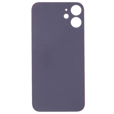 Livraison gratuite Vitres arrières Vitre arrière iPhone 12 Mini Rouge (Big Hole)