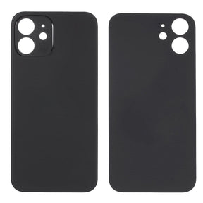 Livraison gratuite Vitres arrières Vitre arrière iPhone 12 Noir (Big Hole)