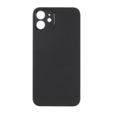 Livraison gratuite Vitres arrières Vitre arrière iPhone 12 Noir (Big Hole)
