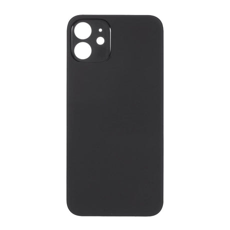 Livraison gratuite Vitres arrières Vitre arrière iPhone 12 Noir (Big Hole)