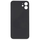 Livraison gratuite Vitres arrières Vitre arrière iPhone 12 Noir (Big Hole)