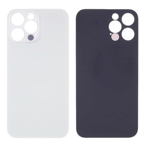 Livraison gratuite Vitres arrières Vitre arrière iPhone 12 Pro Blanc (Big Hole)