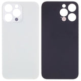Livraison gratuite Vitres arrières Vitre arrière iPhone 12 Pro Max Blanc (Big Hole)