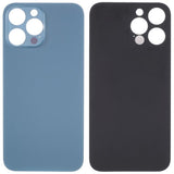 Livraison gratuite Vitres arrières Vitre arrière iPhone 12 Pro Max Bleu Pacifique (Big Hole)