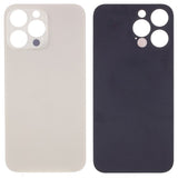 Livraison gratuite Vitres arrières Vitre arrière iPhone 12 Pro Max Gold (Big Hole)