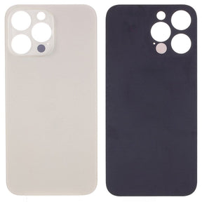 Livraison gratuite Vitres arrières Vitre arrière iPhone 12 Pro Max Gold (Big Hole)