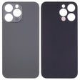 Livraison gratuite Vitres arrières Vitre arrière iPhone 12 Pro Max Graphite (Big Hole)