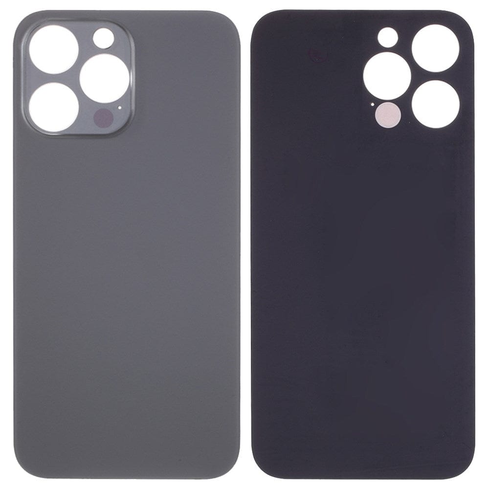 Livraison gratuite Vitres arrières Vitre arrière iPhone 12 Pro Max Graphite (Big Hole)