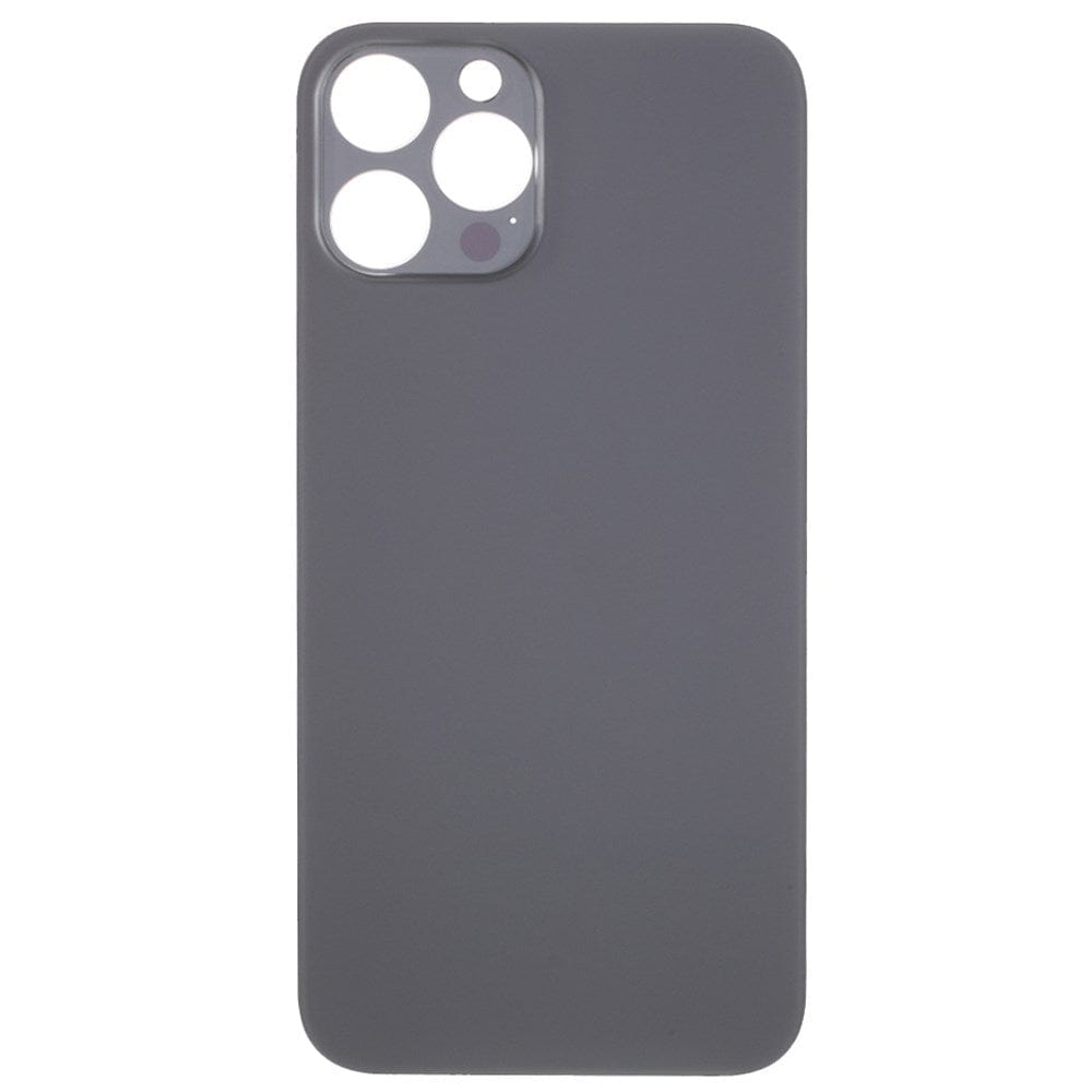 Livraison gratuite Vitres arrières Vitre arrière iPhone 12 Pro Max Graphite (Big Hole)