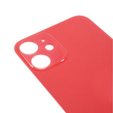 Livraison gratuite Vitres arrières Vitre arrière iPhone 12 Rouge (Big Hole)