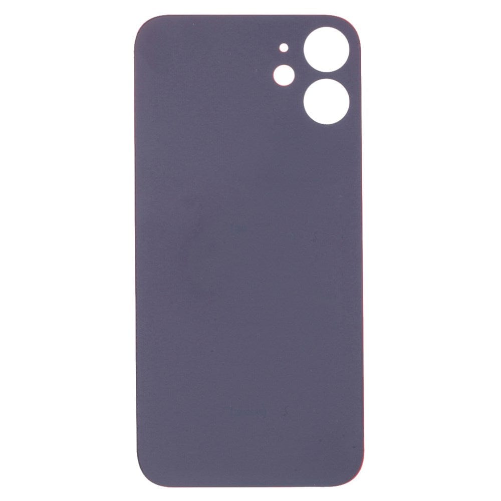 Livraison gratuite Vitres arrières Vitre arrière iPhone 12 Rouge (Big Hole)