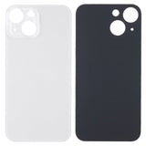 Livraison gratuite Vitres arrières Vitre arrière iPhone 13 Blanc (Big Hole)