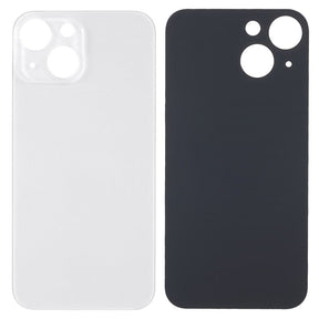 Livraison gratuite Vitres arrières Vitre arrière iPhone 13 Blanc (Big Hole)