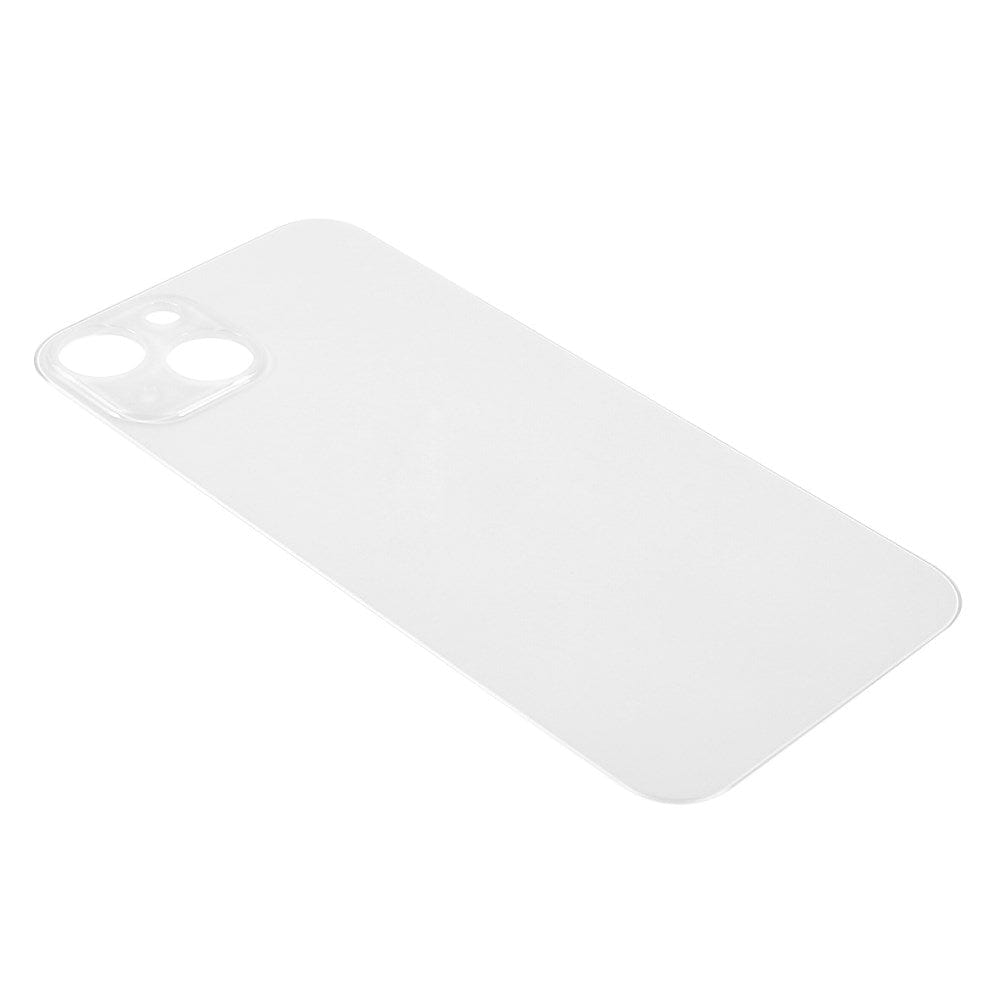 Livraison gratuite Vitres arrières Vitre arrière iPhone 13 Blanc (Big Hole)