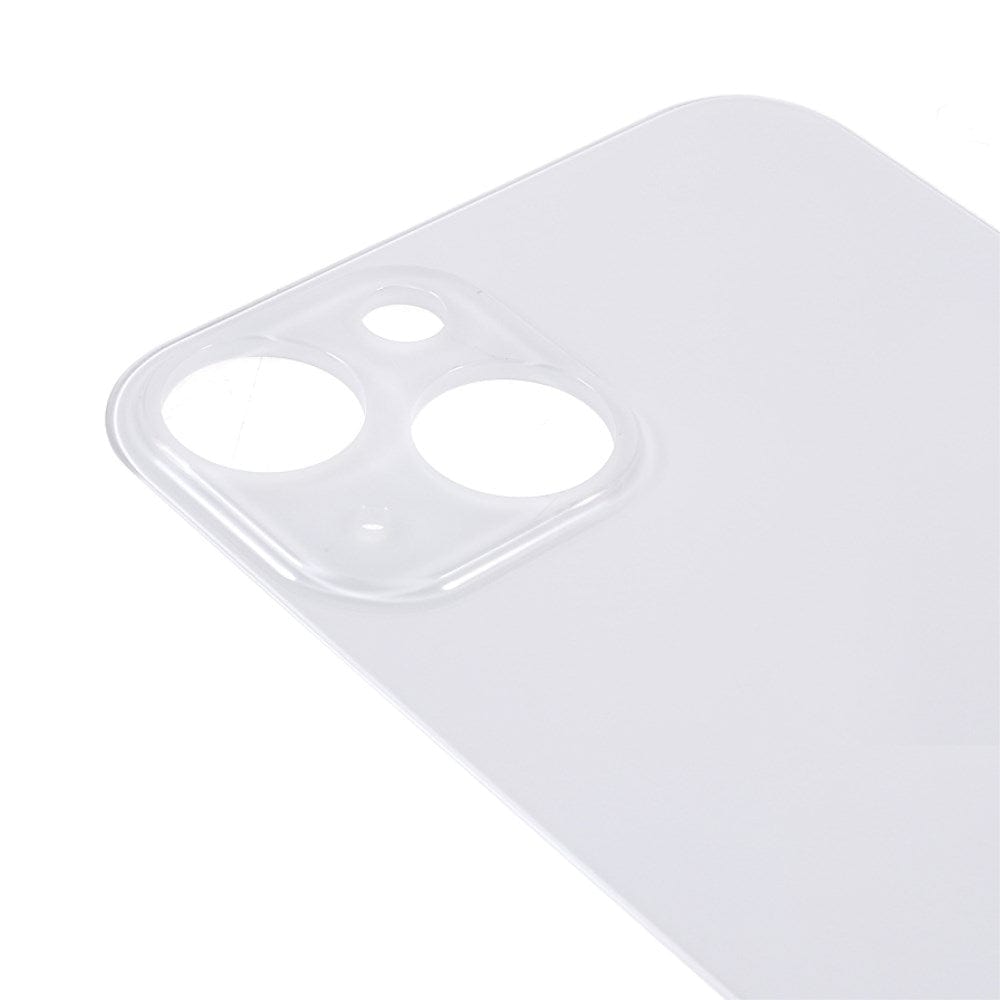 Livraison gratuite Vitres arrières Vitre arrière iPhone 13 Blanc (Big Hole)