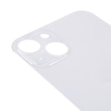 Livraison gratuite Vitres arrières Vitre arrière iPhone 13 Blanc (Big Hole)