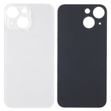 Livraison gratuite Vitres arrières Vitre arrière iPhone 13 Mini Blanc (Big Hole)