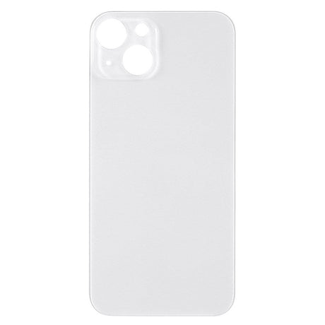 Livraison gratuite Vitres arrières Vitre arrière iPhone 13 Mini Blanc (Big Hole)