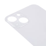 Livraison gratuite Vitres arrières Vitre arrière iPhone 13 Mini Blanc (Big Hole)