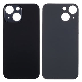Livraison gratuite Vitres arrières Vitre arrière iPhone 13 Mini Noir (Big Hole)