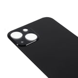Livraison gratuite Vitres arrières Vitre arrière iPhone 13 Mini Noir (Big Hole)