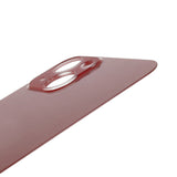 Livraison gratuite Vitres arrières Vitre arrière iPhone 13 Mini Rouge (Big Hole)