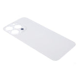 Livraison gratuite Vitres arrières Vitre arrière iPhone 13 Pro Blanc (Big Hole)