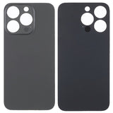 Livraison gratuite Vitres arrières Vitre arrière iPhone 13 Pro Max Noir (Big Hole)