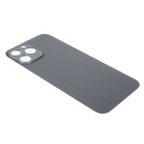 Livraison gratuite Vitres arrières Vitre arrière iPhone 13 Pro Max Noir (Big Hole)