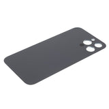 Livraison gratuite Vitres arrières Vitre arrière iPhone 13 Pro Max Noir (Big Hole)