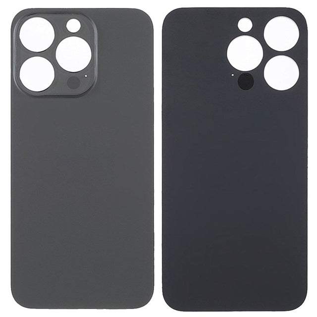 Livraison gratuite Vitres arrières Vitre arrière iPhone 13 Pro Noir (Big Hole)