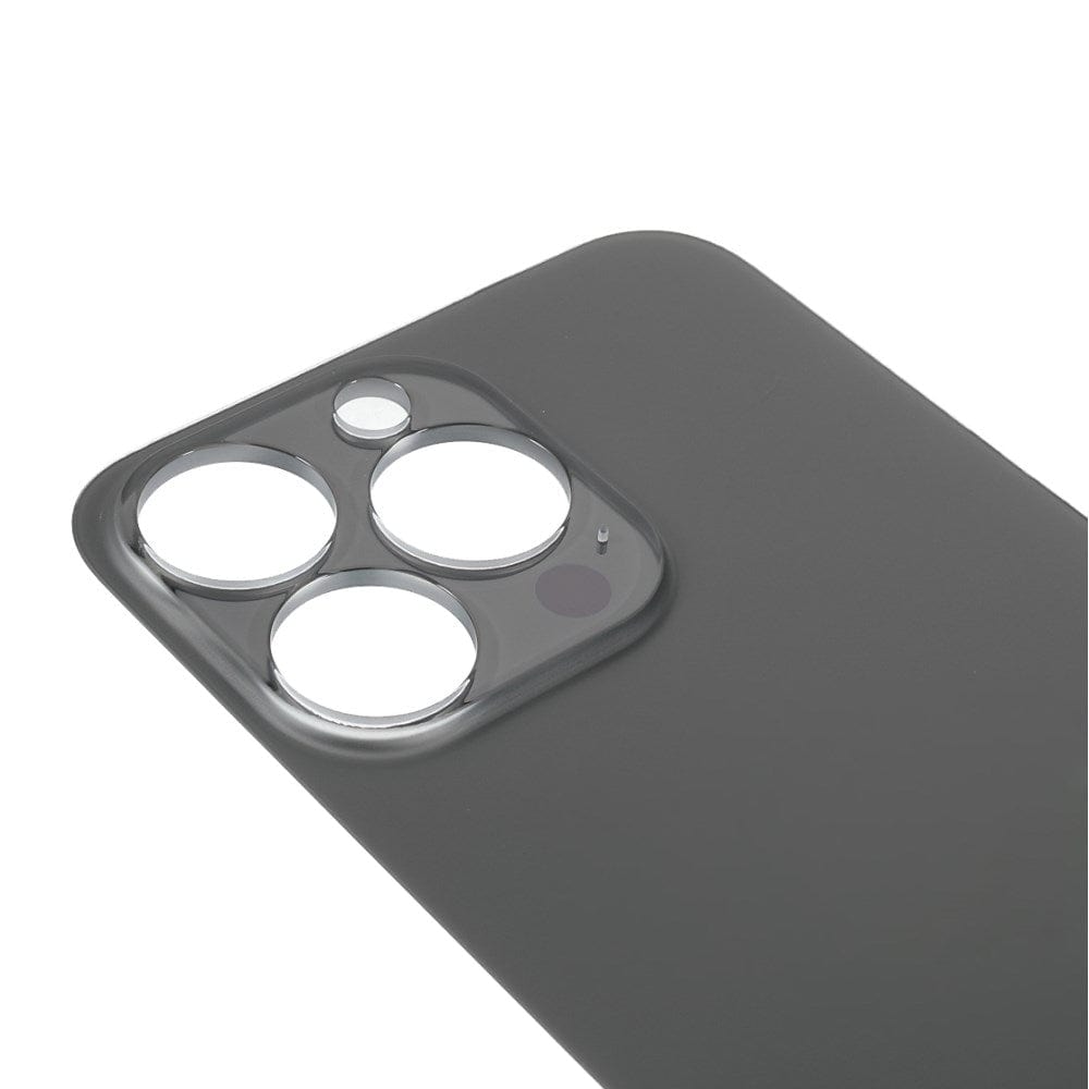 Livraison gratuite Vitres arrières Vitre arrière iPhone 13 Pro Noir (Big Hole)