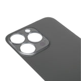 Livraison gratuite Vitres arrières Vitre arrière iPhone 13 Pro Noir (Big Hole)