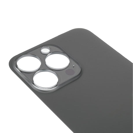 Livraison gratuite Vitres arrières Vitre arrière iPhone 13 Pro Noir (Big Hole)