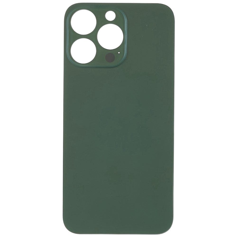 Livraison gratuite Vitres arrières Vitre arrière iPhone 13 Pro Vert (Big Hole)