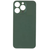 Livraison gratuite Vitres arrières Vitre arrière iPhone 13 Pro Vert (Big Hole)