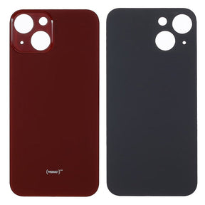 Livraison gratuite Vitres arrières Vitre arrière iPhone 13 Rouge (Big Hole)