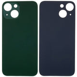 Livraison gratuite Vitres arrières Vitre arrière iPhone 13 Vert (Big Hole)