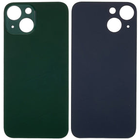 Livraison gratuite Vitres arrières Vitre arrière iPhone 13 Vert (Big Hole)