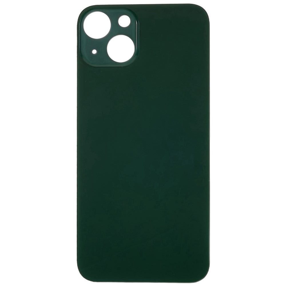 Livraison gratuite Vitres arrières Vitre arrière iPhone 13 Vert (Big Hole)