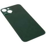 Livraison gratuite Vitres arrières Vitre arrière iPhone 13 Vert (Big Hole)